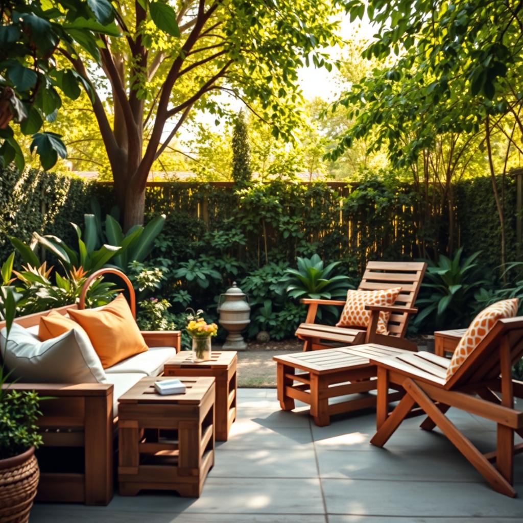 DIY Backyard Furniture Inspiration