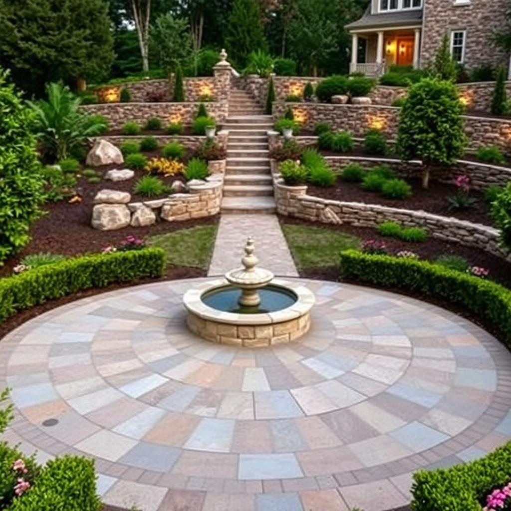 Front Yard Hardscaping Design Front Yard Hardscaping Design