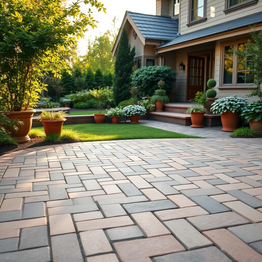 Home improvement with pavers installation Home improvement with pavers installation