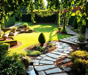 Improve your garden through hardscaping