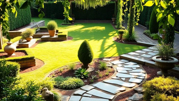 Improve your garden through hardscaping