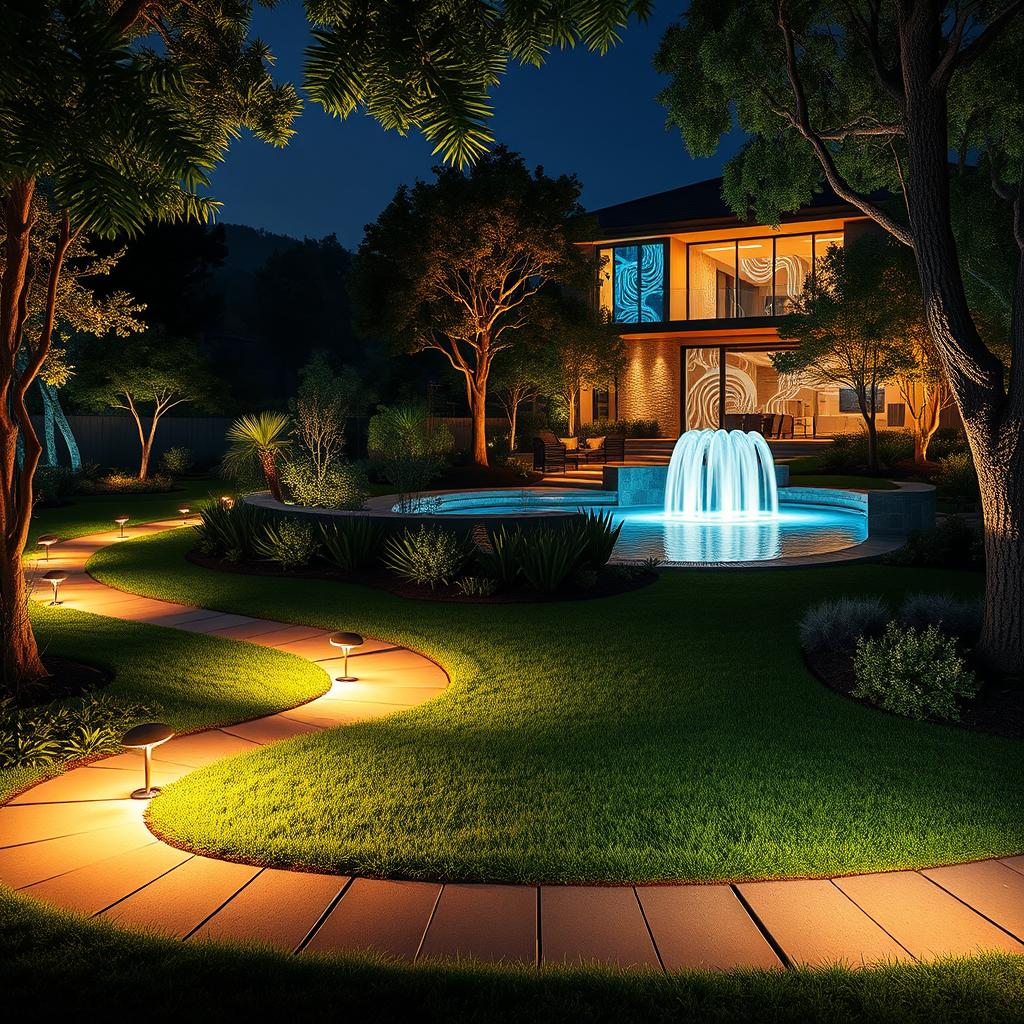 Innovative Landscape Lighting Design 2025