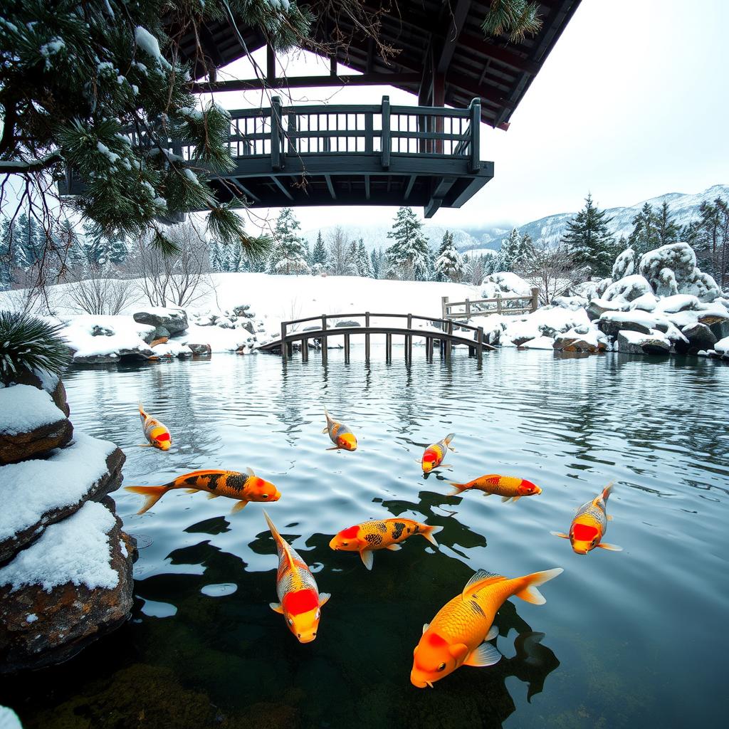 Koi Fish Winter Care Koi Fish Winter Care