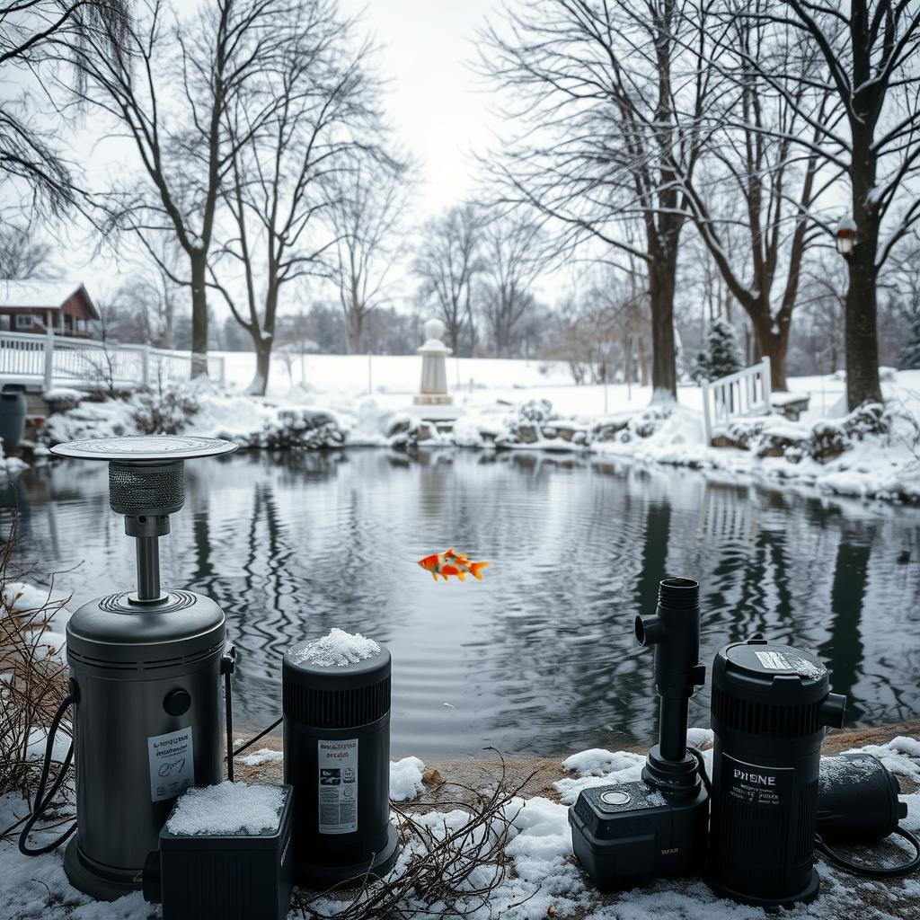 Koi Pond Winter Equipment Koi Pond Winter Equipment