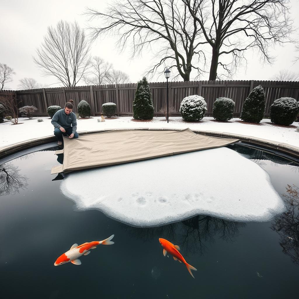 Koi Pond Winterization Preparation Koi Pond Winterization Preparation