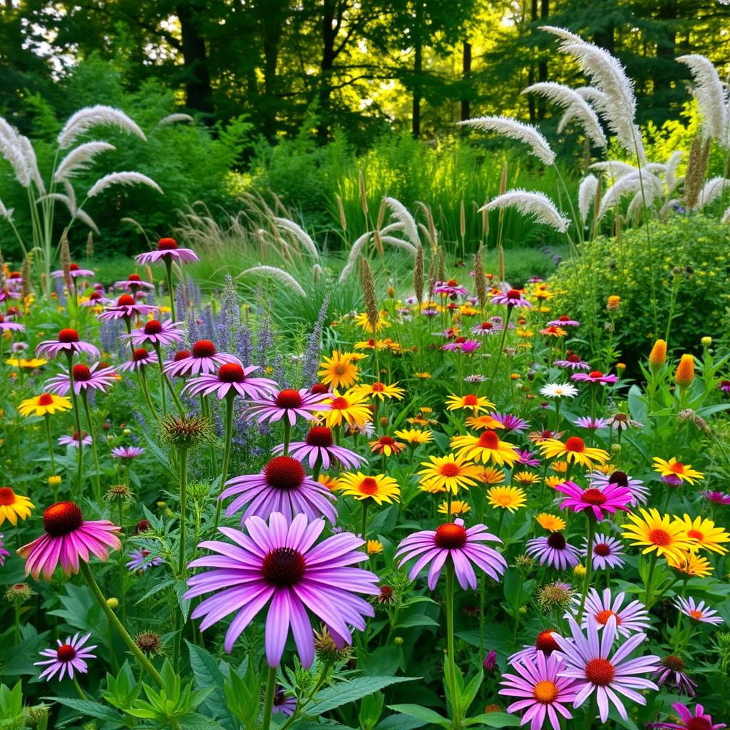 Native Perennials in New Jersey Garden Native Perennials in New Jersey Garden