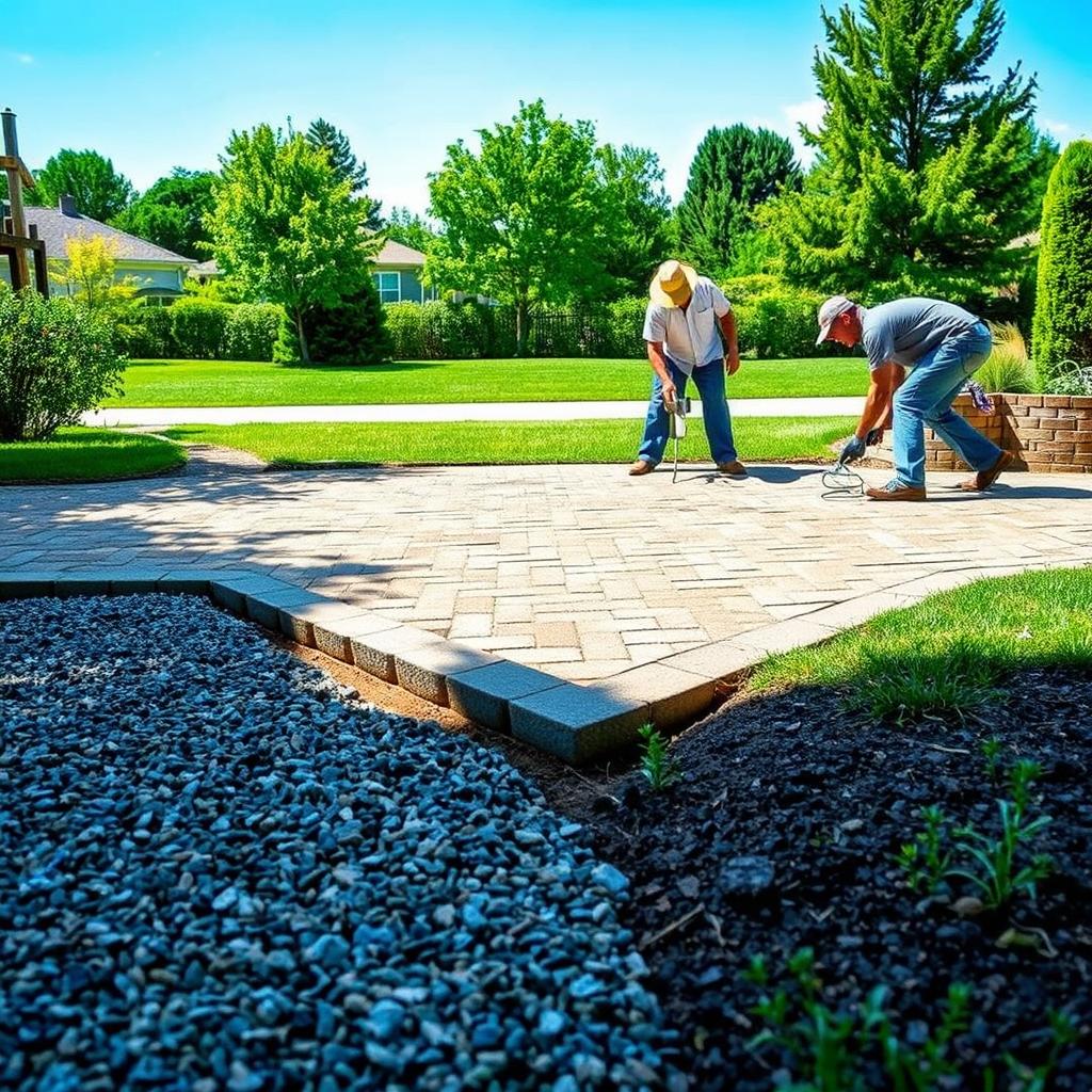 Paver Installation Process Paver Installation Process
