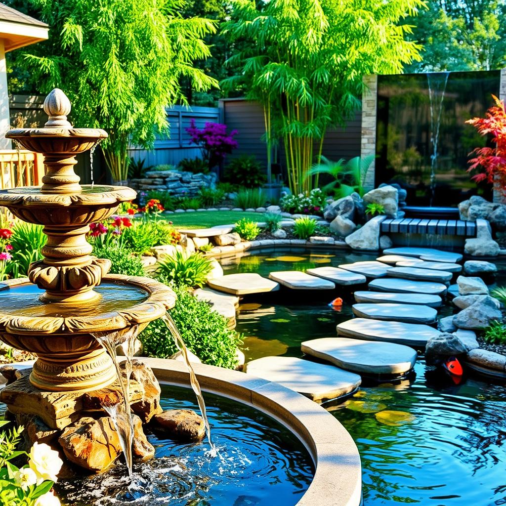 Water Feature Landscaping Designs