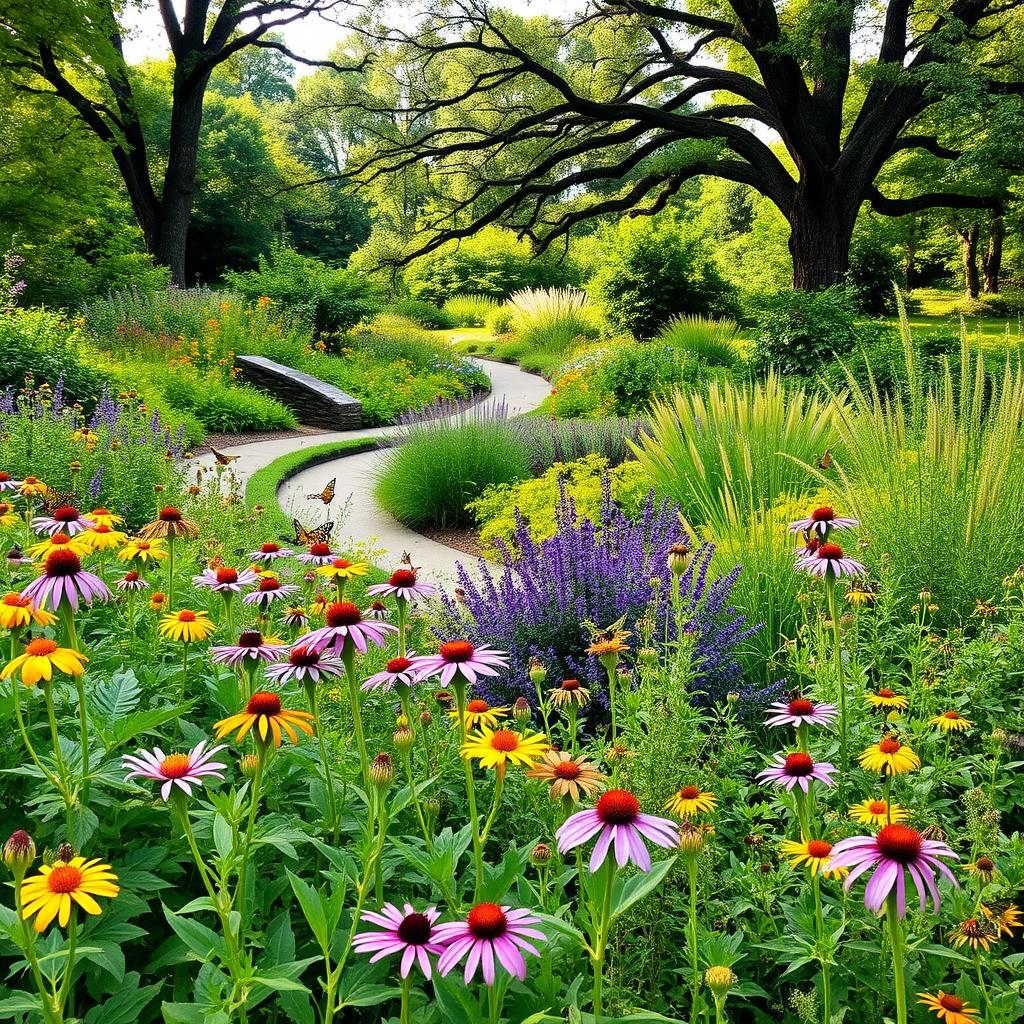 Wildlife-Friendly Native Plant Garden in New Jersey